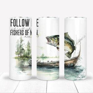 Fisher travel coffee mug gift set, tumbler with straw and more